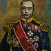 Адмирал Хейхатиро Того, командующий японским флотом в 1904-1905 гг. 2004. Холст, масло, 100х70